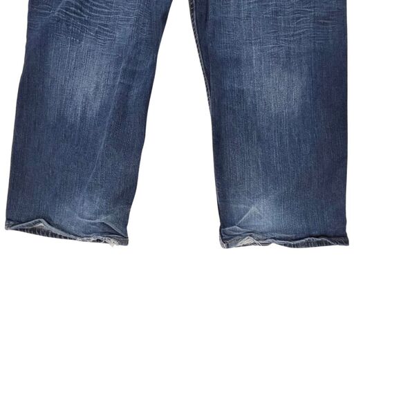 The Foundary Jeans 48x29 Classic Wash Denim Relaxed Fit Roomy Straight Leg Pants - Picture 8 of 11